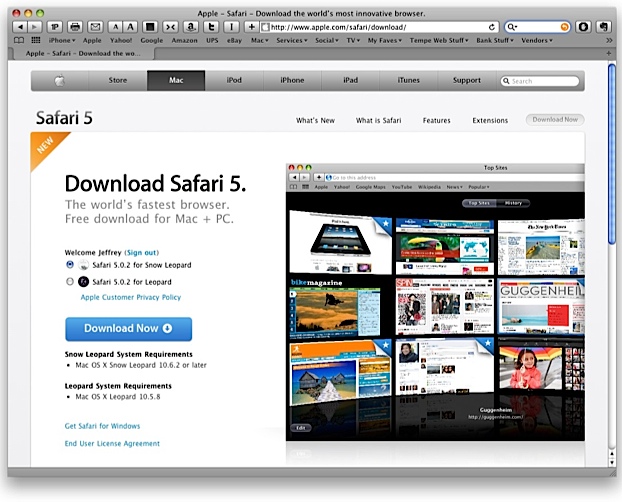 download latest safari for mac